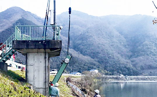 写真:現地据付