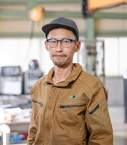 写真:製缶溶接グループ Oさん