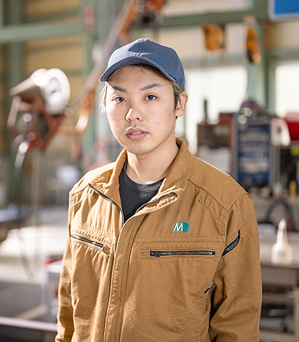 写真:製缶溶接グループ Sさん